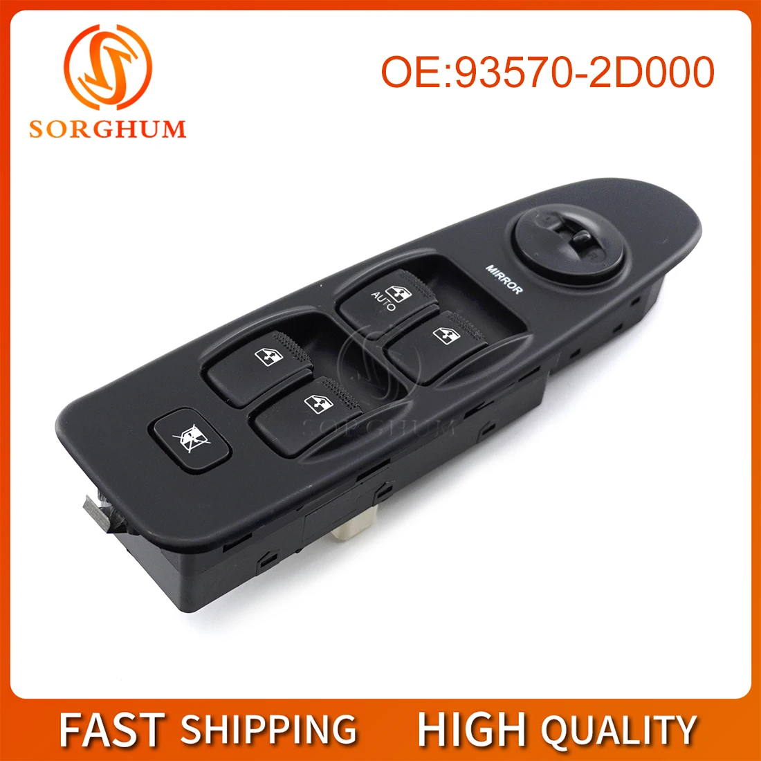 

SORGHUM 93570-2D000 Front Left Master Power Window Switch Control For Hyundai Elantra 2001-2006 For KIA 93570-2D100 93570-2D200