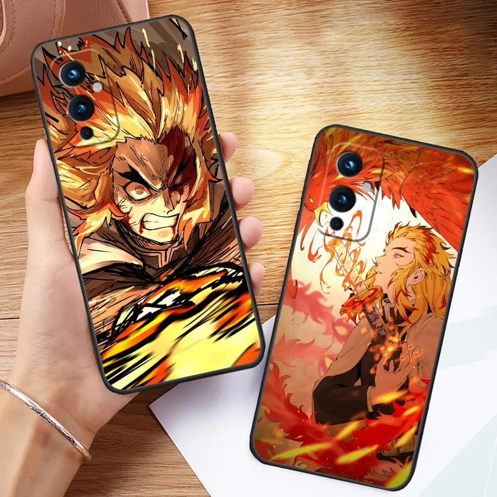

Funda Coque Case For OnePlus 7 7T 8 8T 9 9R 10 9RT Nord N10 N100 N200 CE 2 Pro 5G Capa Case Anime Kimetsu No Yaiba Demon Slayer