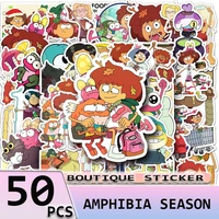50pcs amphibia season stickers cartoon anime or laptop ceramic cup refrigerator motorcycle luggage waterproof deals for kids