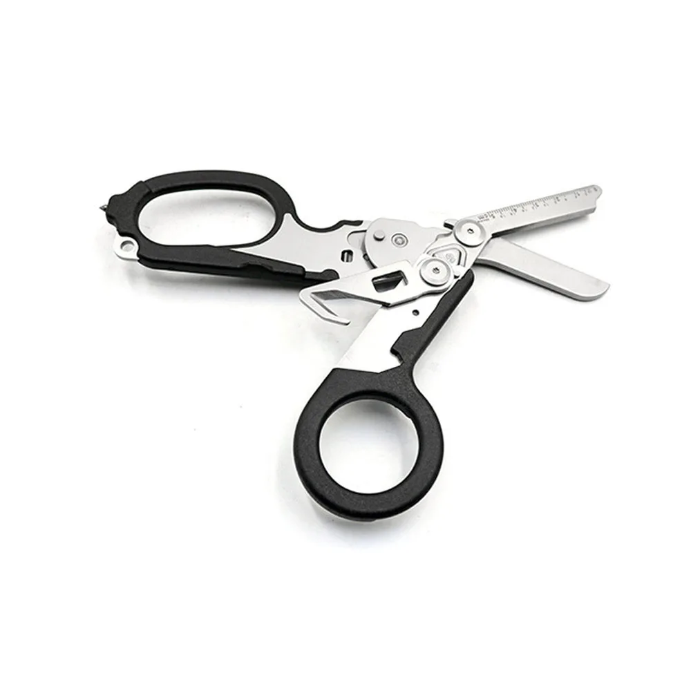 

Multifunction Scissors Raptors First Aid Expert Tactical Folding Scissors Outdoor Survival Tool Stainless Steel Combination Tool