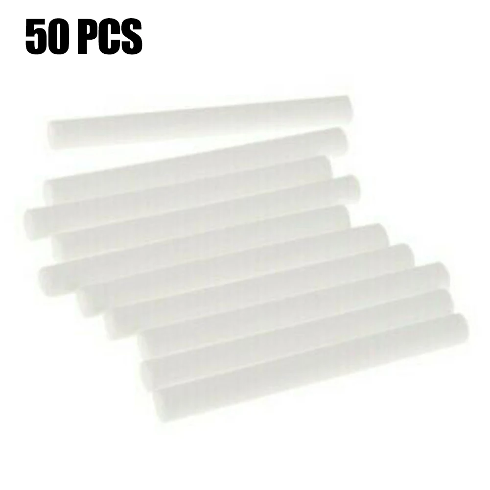 

50 Pcs Humidifier Cotton Filter Refill Sticks Car Diffuser Replace Sponge Wicks 2.8x0.3 Inch Household Sponges Refill Sticks