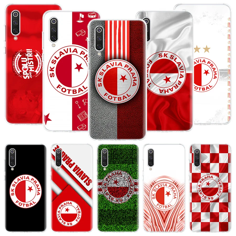Чехол для телефона Sk Slavia Praha из Чехии для Xiaomi Redmi 9 9A 9C 9T 10 10A 10C 8 8A 7 7A 6 6A K40 K20 Pro K30 S2 10X с нанесением печати.