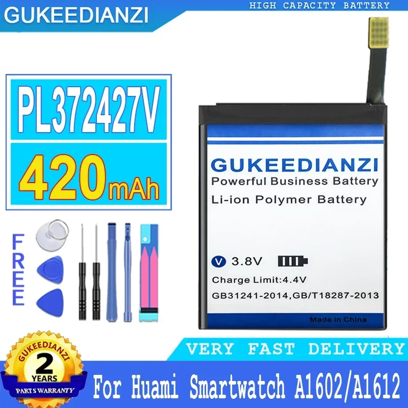 Аккумулятор для Huami Amazfit Stratos II 2 A1609/T-Rex Res Sport 2/T-rex Pro/verge Lite/A1928 спортивные часы 3