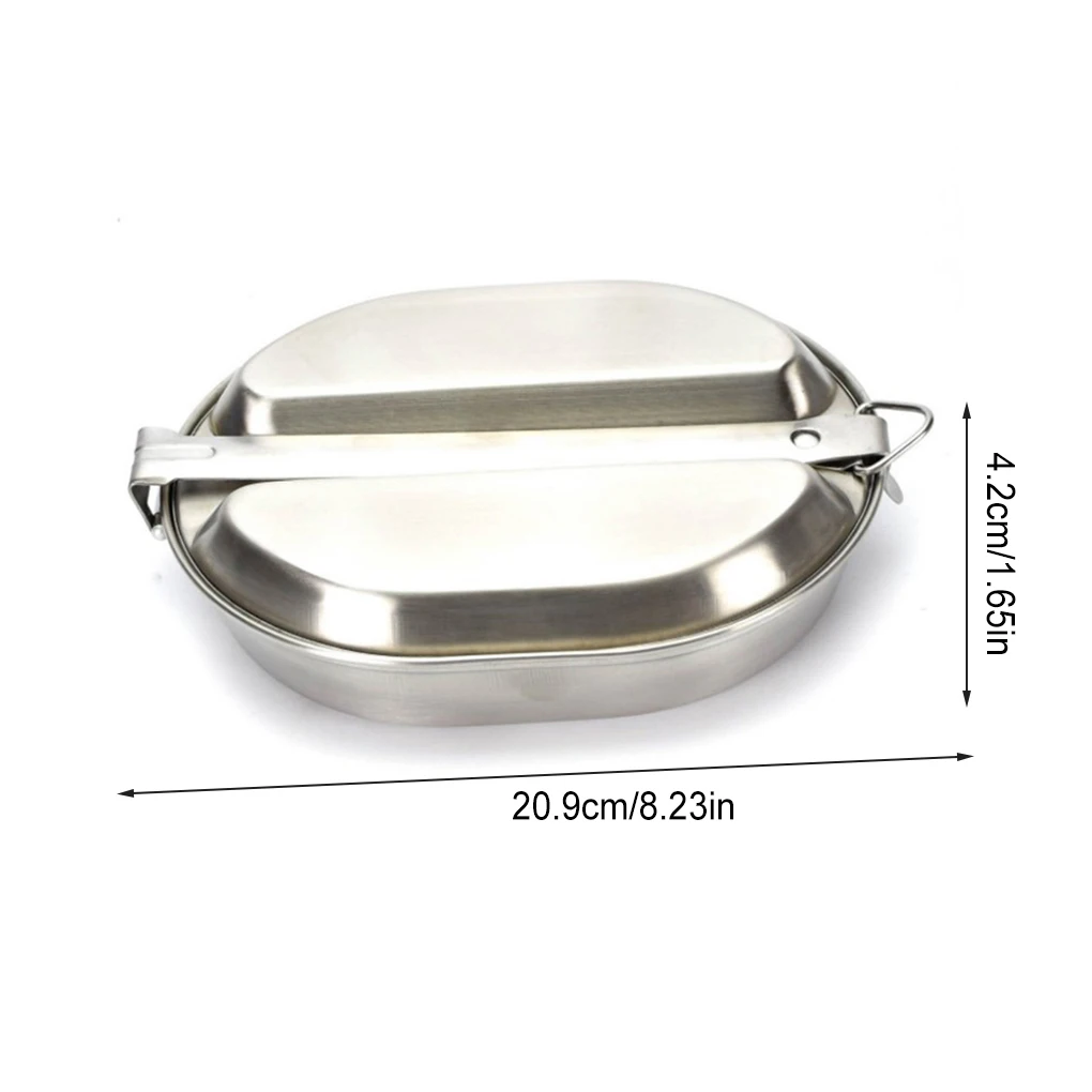 Ланч-бокс из нержавеющей стали герметичная посуда пищевой контейнер кухонный