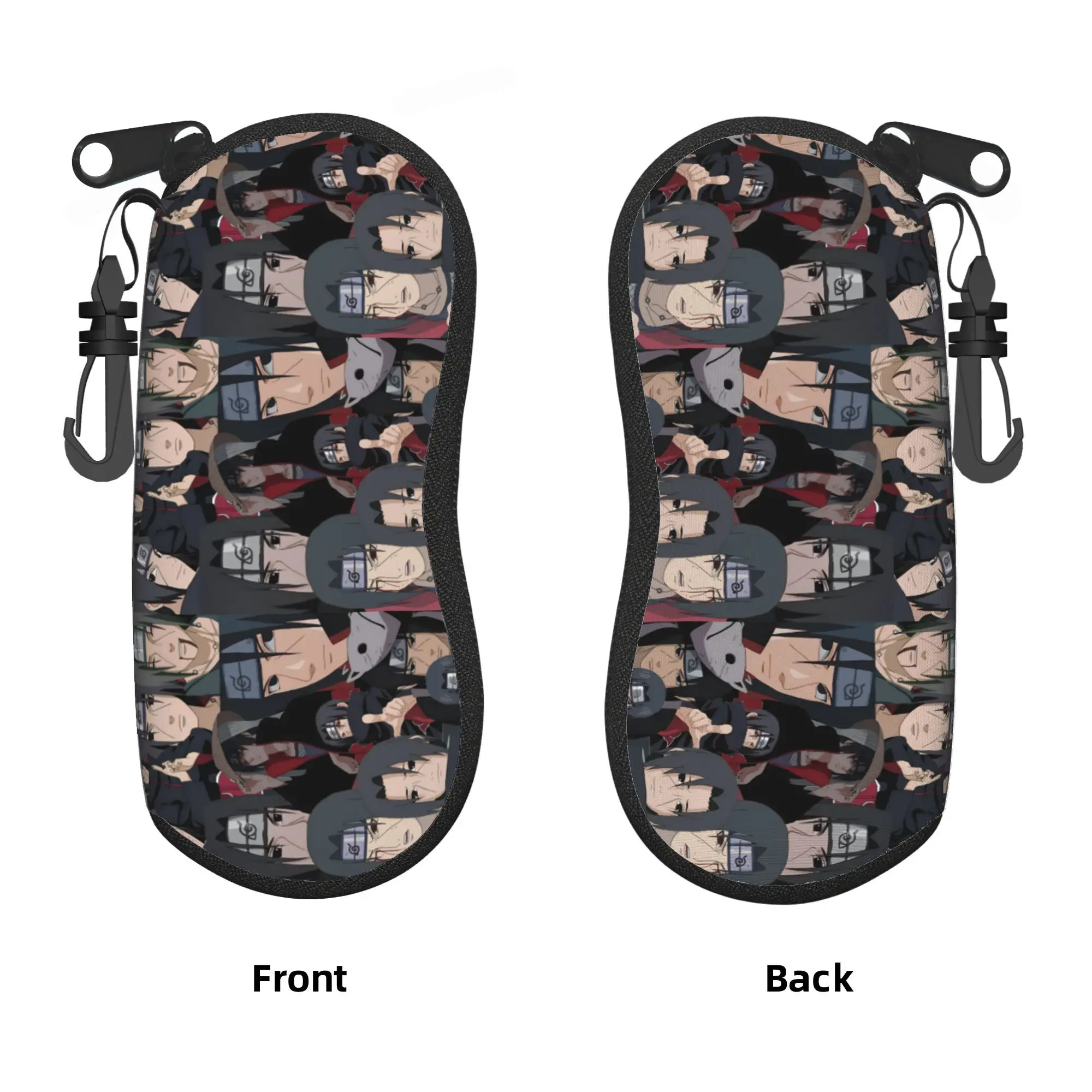 Фото Чехол для очков Custom U-Uchihaes Itachi Hot Comic Shell: защитный футляр для солнцезащитных очков для мужчин и женщин, мультяшный чехол для очков №1