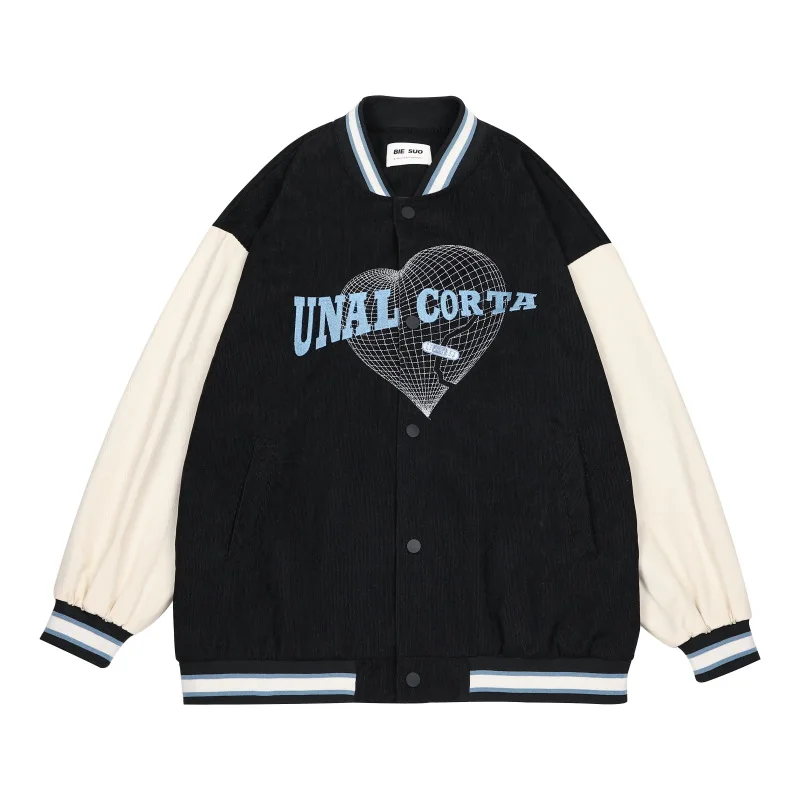 

Мужская школьная куртка в стиле хип-хоп