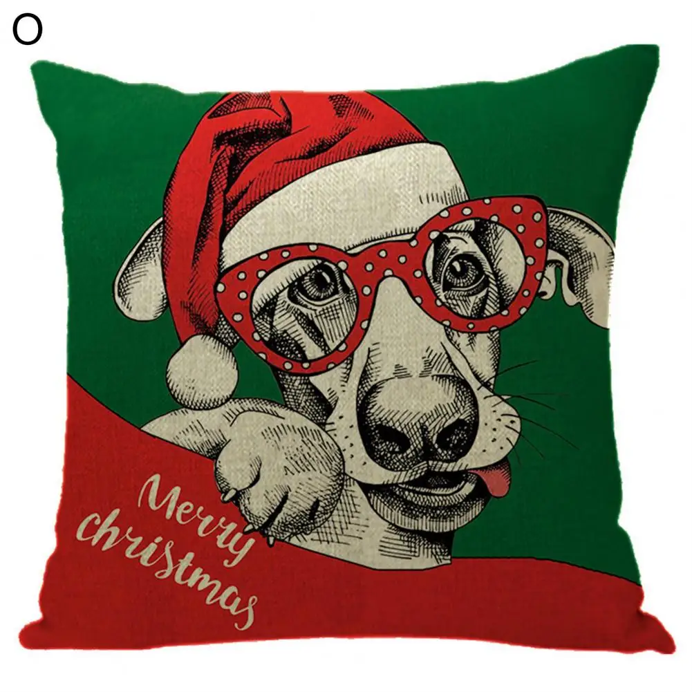 

Anti-dust Square Red Plaid Design Throw Pillow Case Pillowcase for Dorm