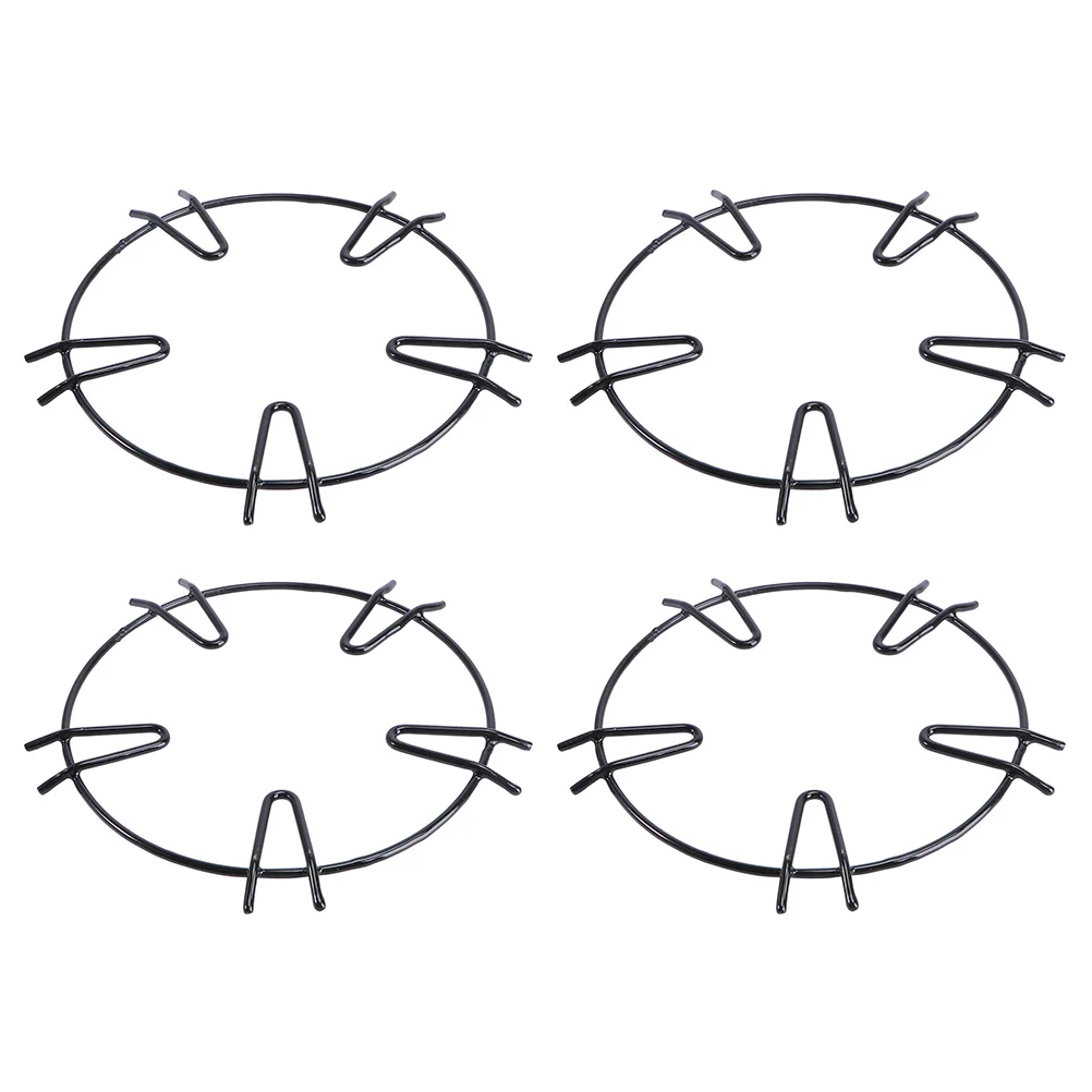 

4pcs Kitchen Gas Stove Bracket Stove Rack Support Iron Stove Shelf Accessory
