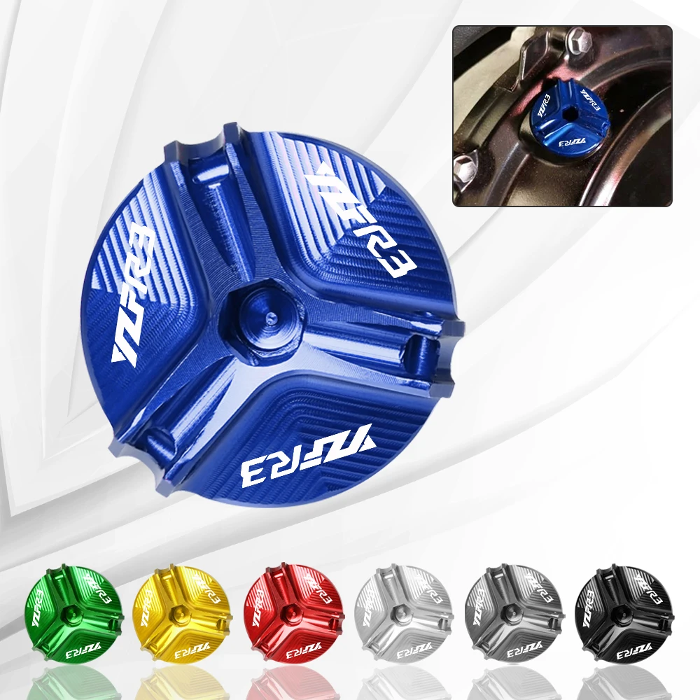 

Oil Filler Cap For Yamaha YZF-R3 YZF R3 2015-2019 Universal Motorcycle Accessories Engine Oil Drain Plug Sump Cup Cover Screw