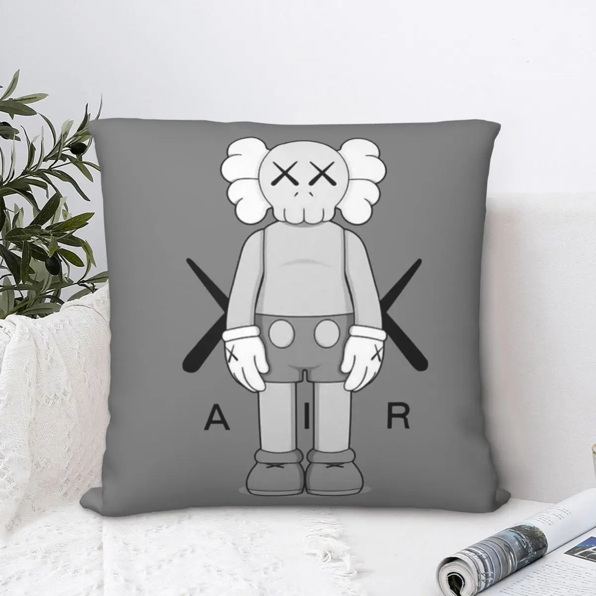 

The Kawes, серый Рождественский чехол для подушки, домашний диван, автомобильная декоративная наволочка для подушки, Наволочки kussensloop