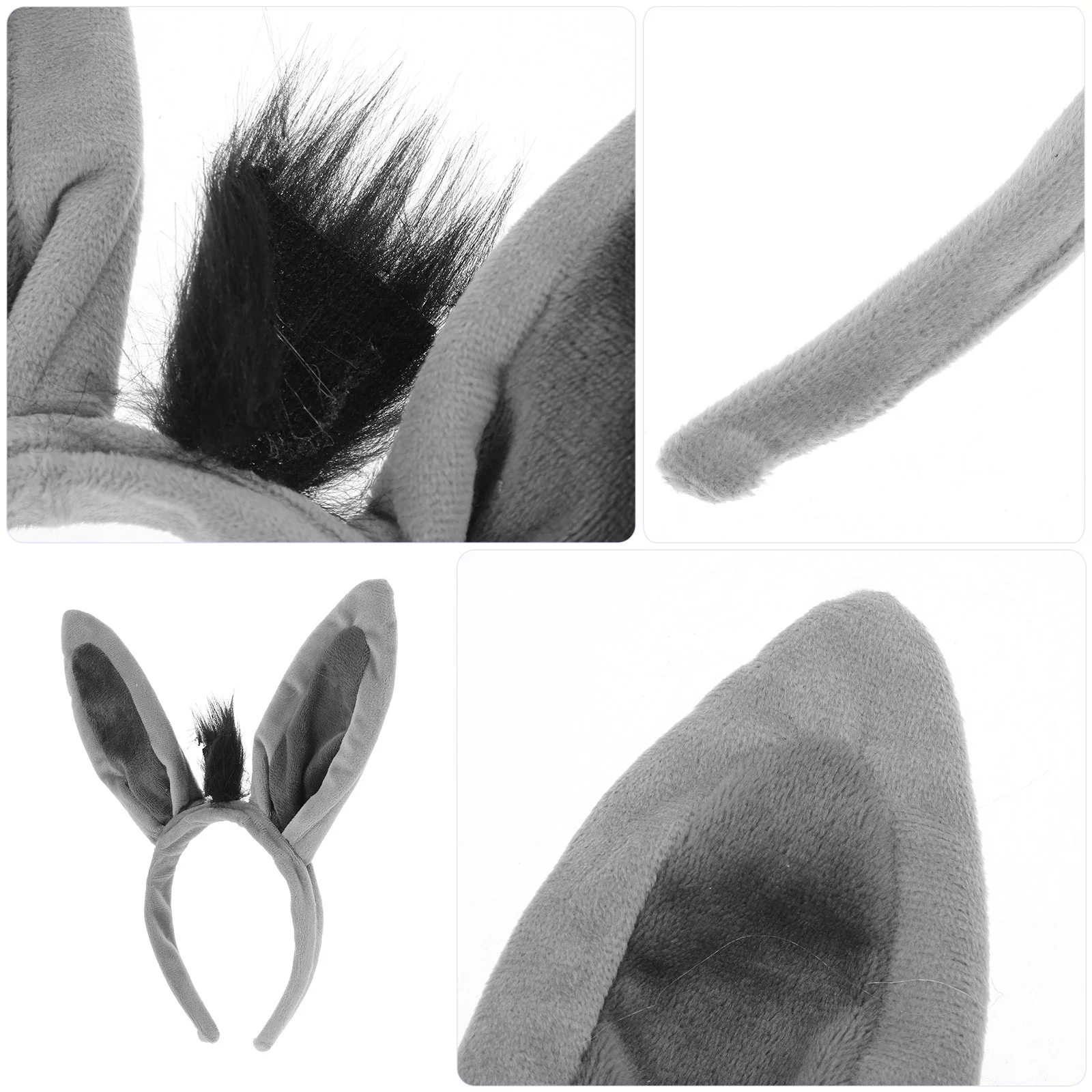 Осел повязка на голову аксессуары для волос праздничного костюма уши Хэллоуин