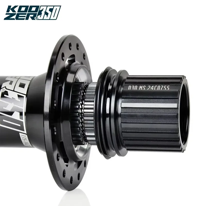 Фото Koozer Ratchet 40T 60T 350 Запчасти для обслуживания 7626 Пружина шестерни Cr-Mo Стальные ступицы MTB Велосипедная ступица Кассета Корпус Freehub Часть №5