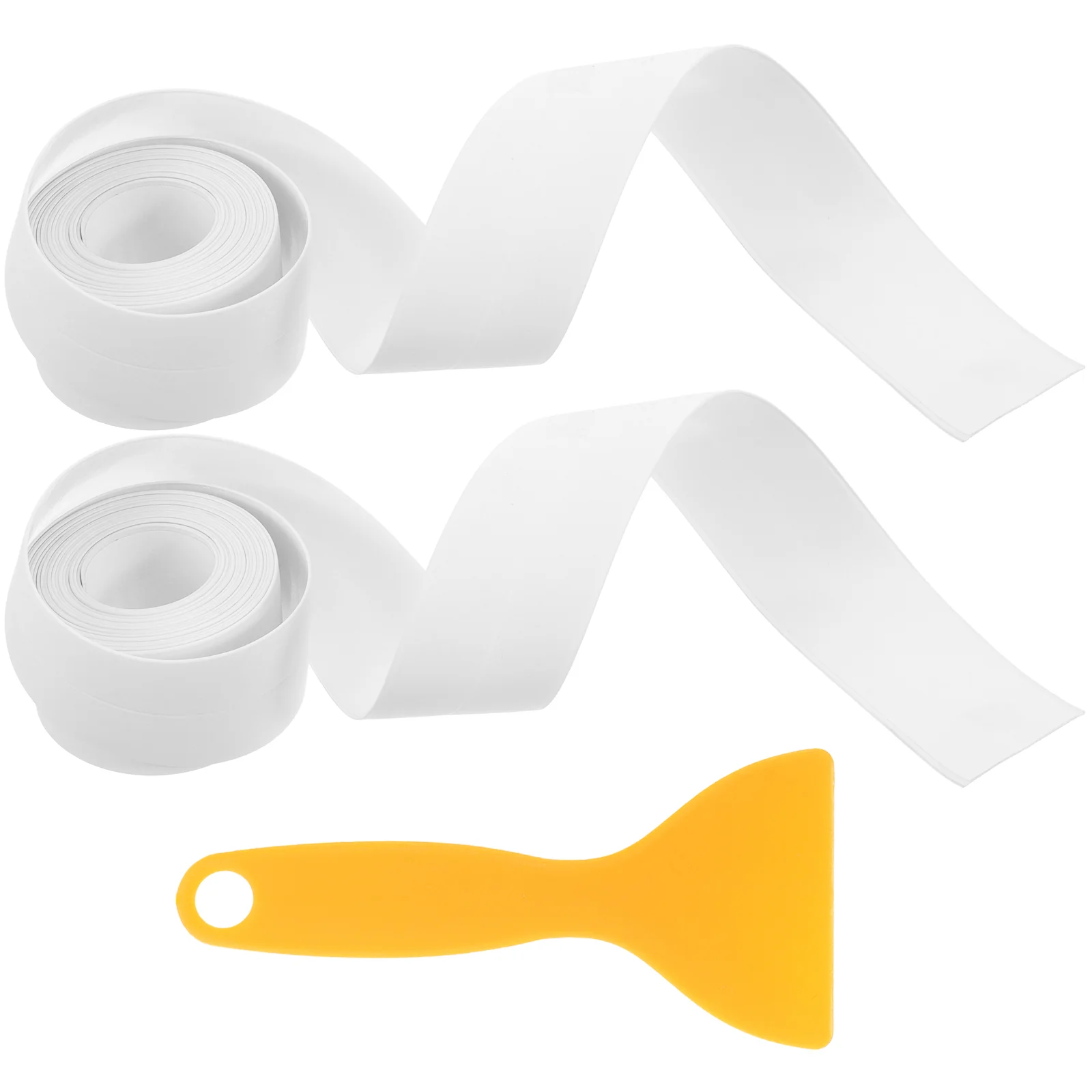 

1 Set Bathroom Caulk Sealing Tapes Caulk Tape Sealant Strip Bath Sealant Strips