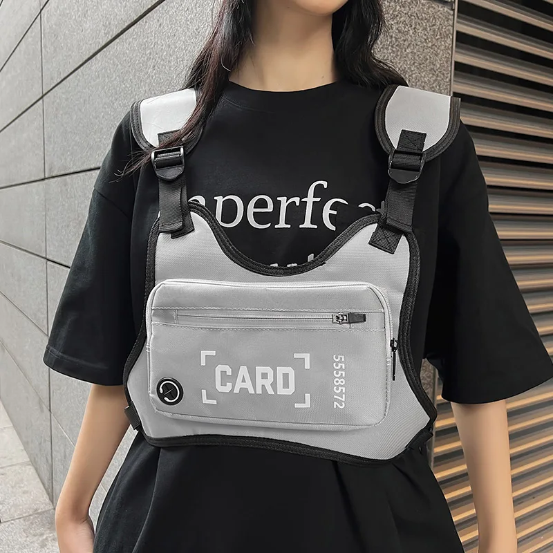 Функциональная тактическая нагрудная сумка Мужская поясная для телефона