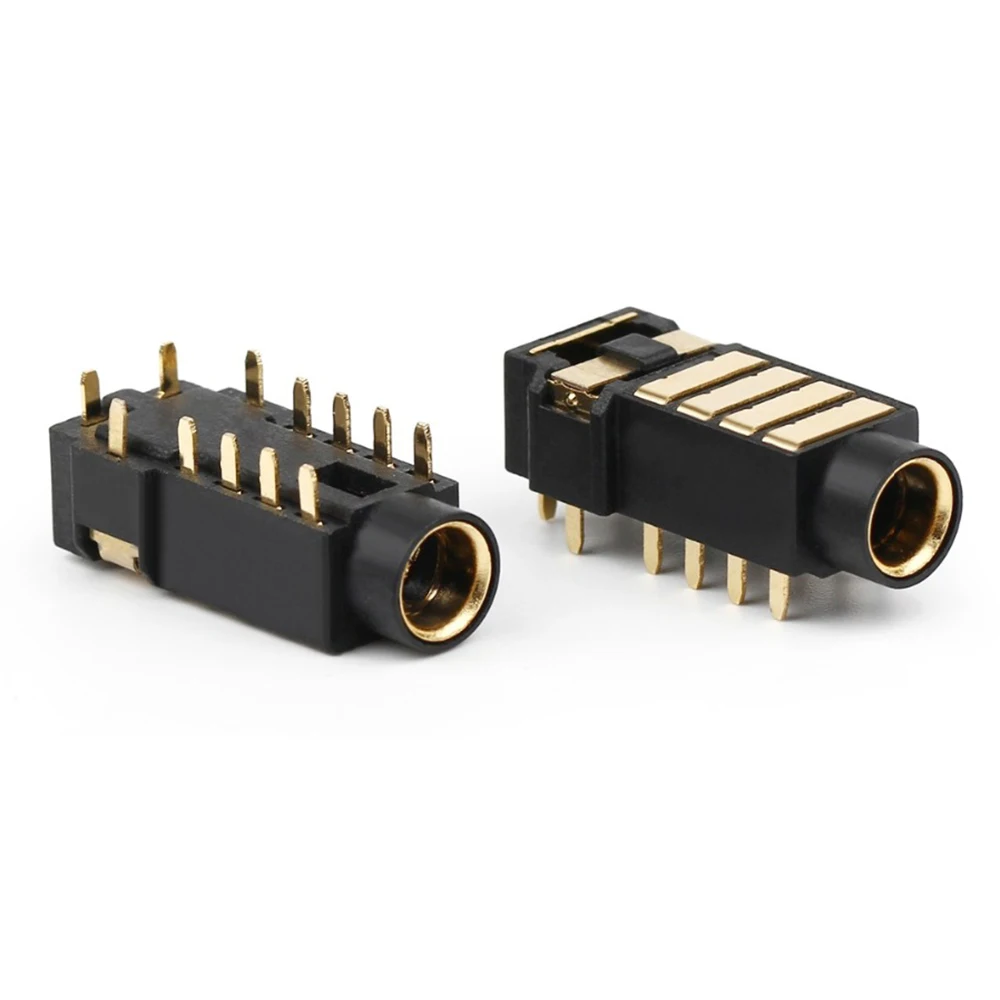 12-контактный 4 мм 5-полюсный стереонаушники сбалансированный гнездовой разъем