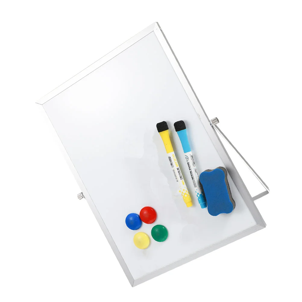 

1 Set Children Drawing Board Magnetic Double-sided White Board Portable Folding Whiteboard