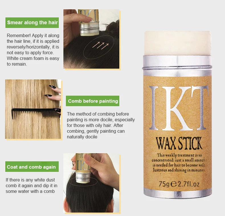 Палочка для волос с защитой от спутанных краев 75 г |