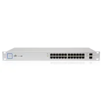 UBNT Gigabit 24-port Poe Switch UniFi US-24-250W Network Management Commercial Fiber Optic Switch