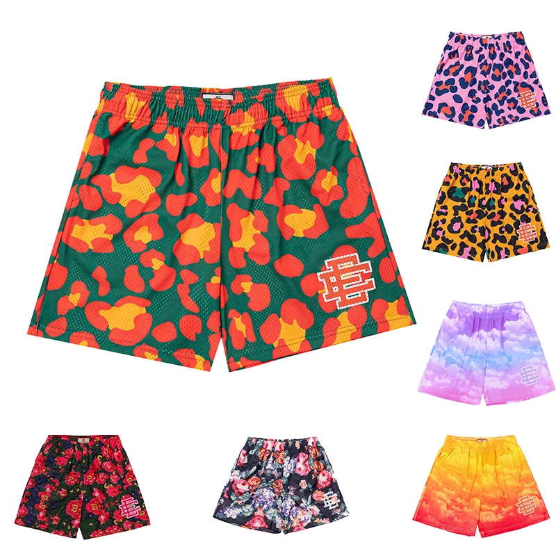 

Eric Emanue EE Basic Shorts Men's Summer Multicolor Printing Casual Shorts Male Outdoor Sports Shorts Basketball Shorts For Men