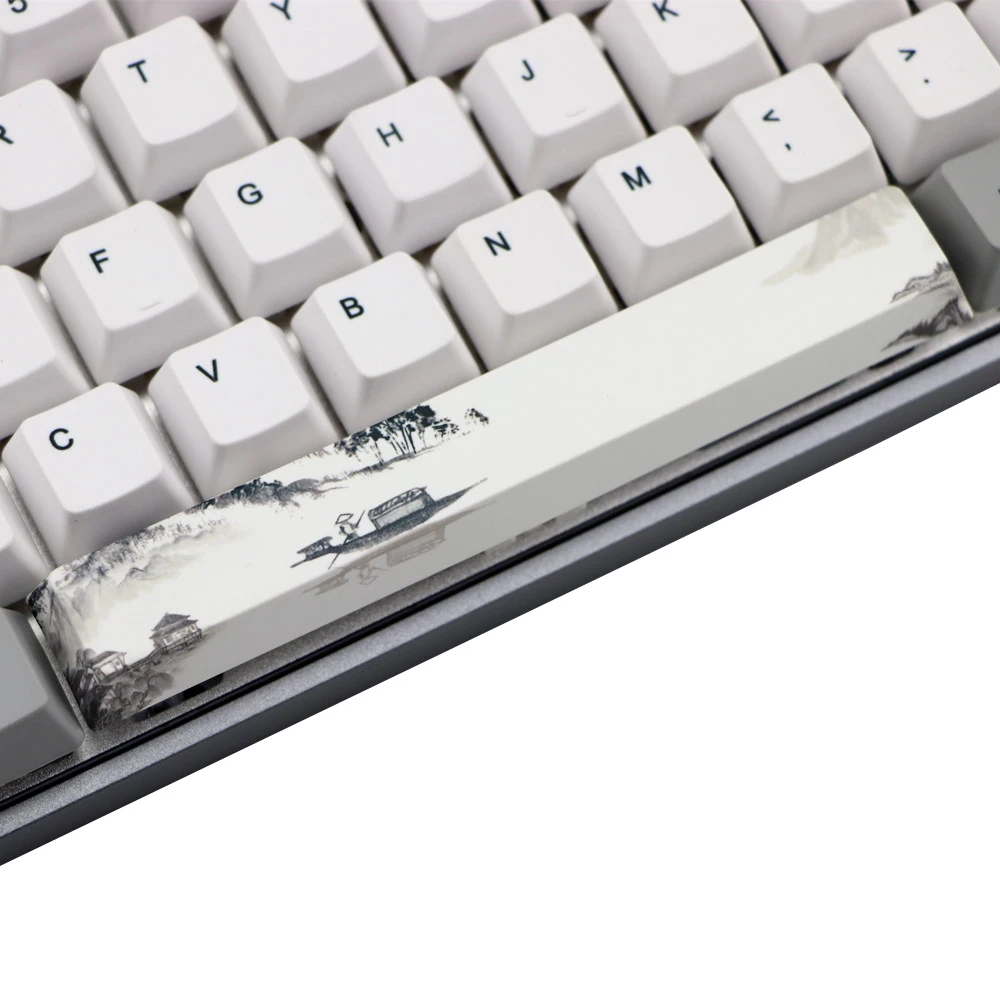 6.25U Вишневый профиль keycaps краситель-subbed пробел | Компьютеры и офис