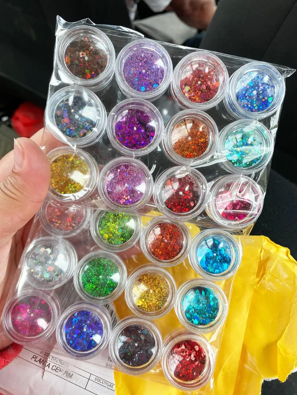 Ful Laser Hexagons Ultra-thin Glitters Flakes For Face/body/hair Manicure