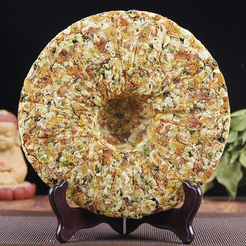 

Lincang Raw Daxueshan Remote High Mountain, цветочный вкус, пуэр-торт 357 г