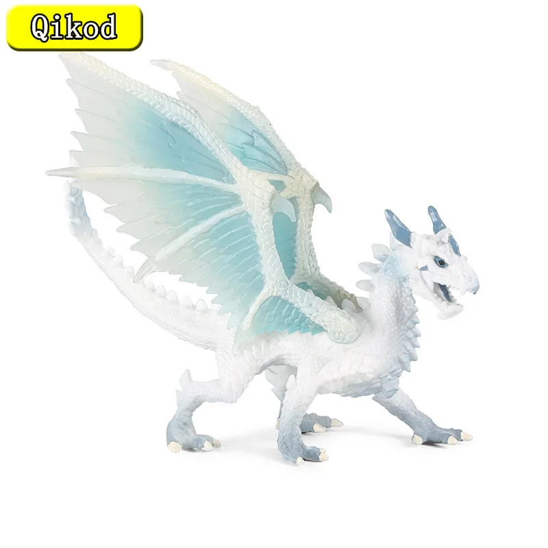 Simulation Model Toy Ancient Mythology Lce Dragon Sea Dragon Flying Dragon Animal Model Ornaments Hand-Made Child Gifts