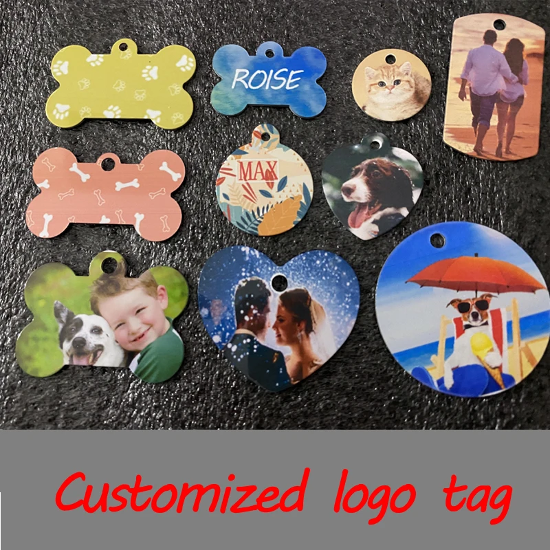 Собака с надписью Sublimation для домашних животных двухсторонняя печать чистый