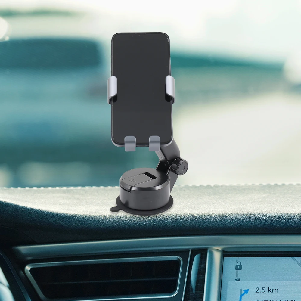 

Gravity Car Phone Holder Suction Cup Desktop Door Adjustable Universal Holder Stand in Car GPS Washable Reusable