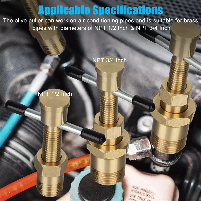 15 мм 22 съемник для оливок инструмент удаления твердого латунного медного