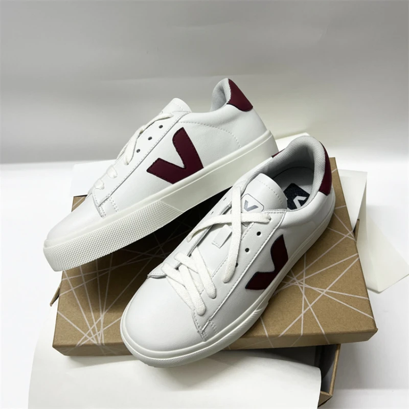 

Casual Sports White Shoes 2023 New Low Top Couple Sneakers Women