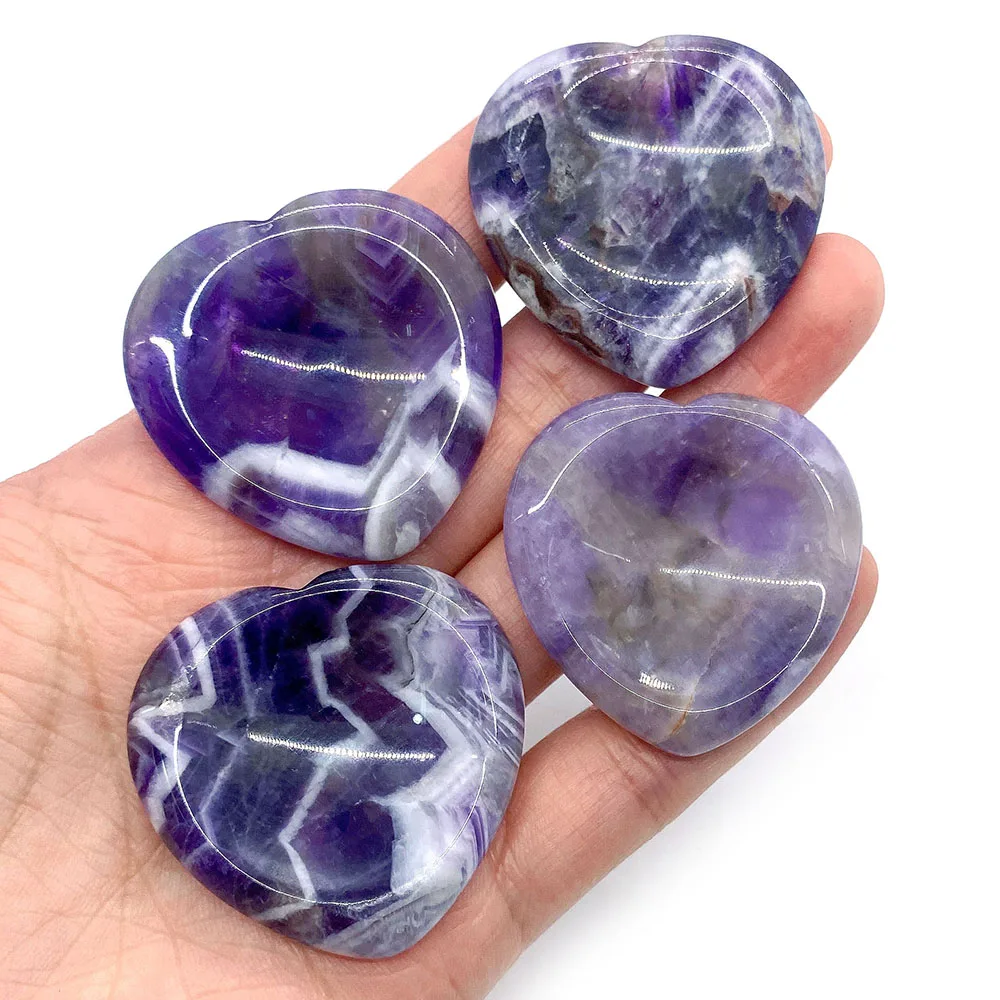 

Natural Rose Stone Heart Shape Massage Tool Charm Amethyst Scraper Facial Massage Stone Facial Massager Scraper Skin Care Facial