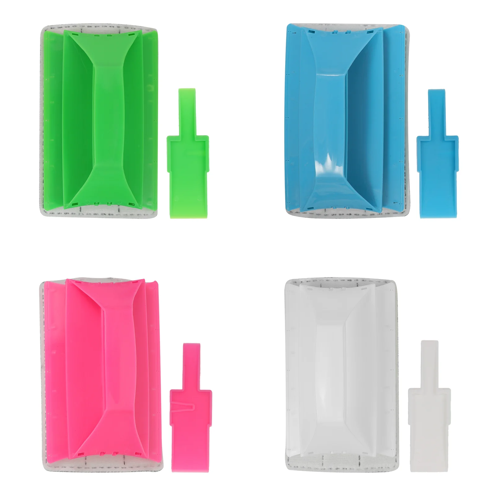 

4Pcs Foldable Cleaning Tools Door Window Track Caps Corners Groove Cleaner