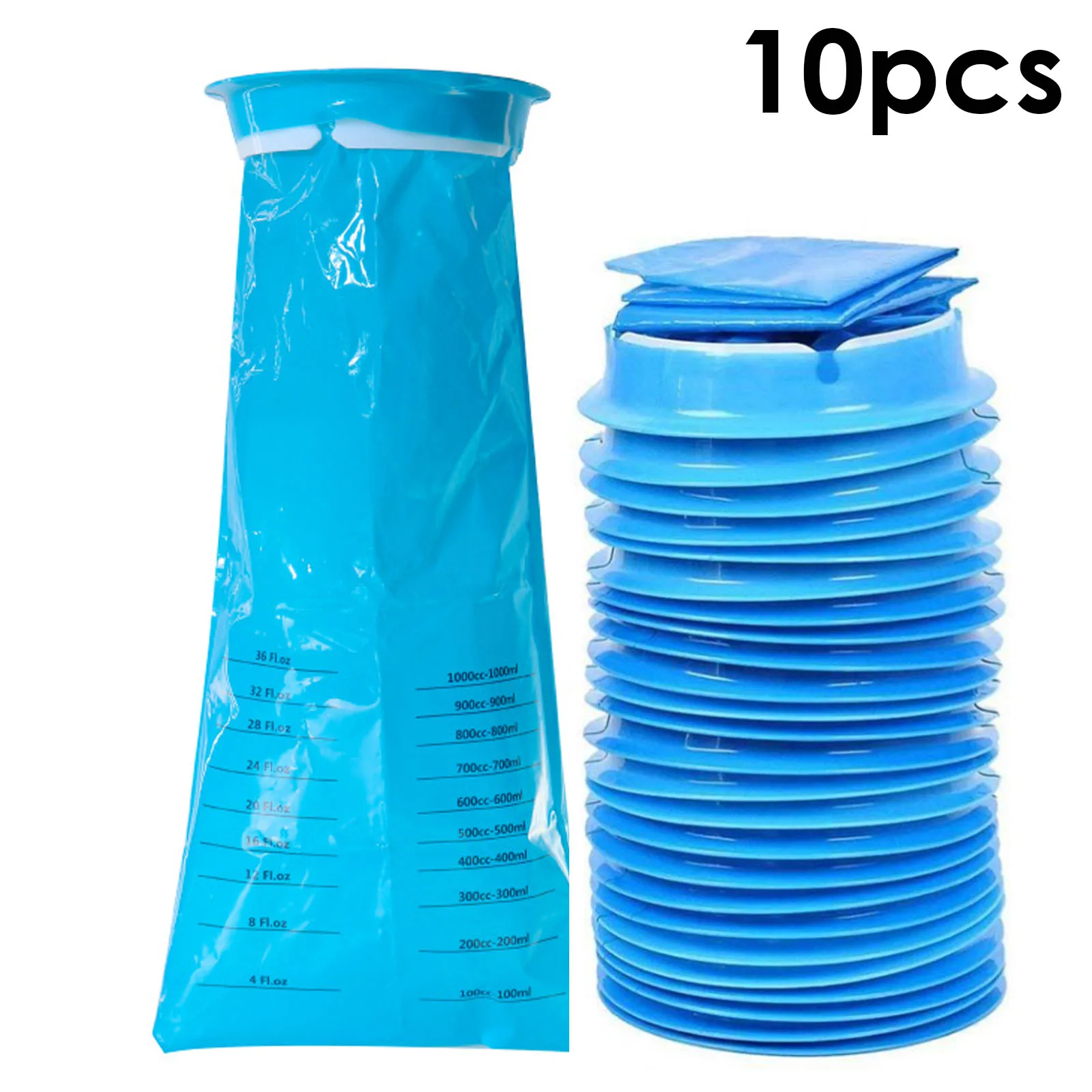 

10Pcs 1000ML Disposable Travel Car Airplane Motion Sickness Nausea Vomit Bag