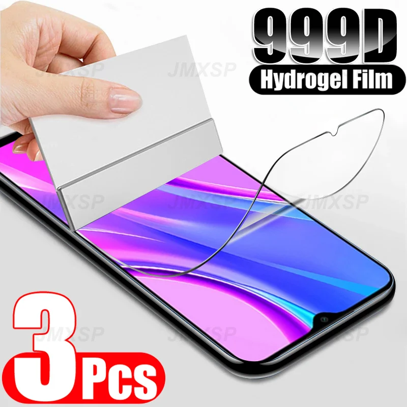 

Гидрогелевая пленка для Xiaomi Redmi Note 9 8 Pro 8T 9T 9S, защитная пленка для экрана Redmi 9 8 8A 9A 9i 9T 9AT 9C NFC 10X Pro, пленка, 3 шт.
