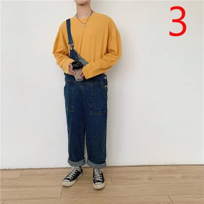 

Футболка мужская с длинными рукавами, тонкий хлопковый топ с круглым вырезом, свободная осенняя одежда