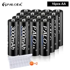 PALO 2a AA Аккумуляторная батарея AA NiMH 1,2 V 3000mAh Aa аккумуляторные батареи для игрушечной камеры с дистанционным управлением 1,2 v Aa батарея