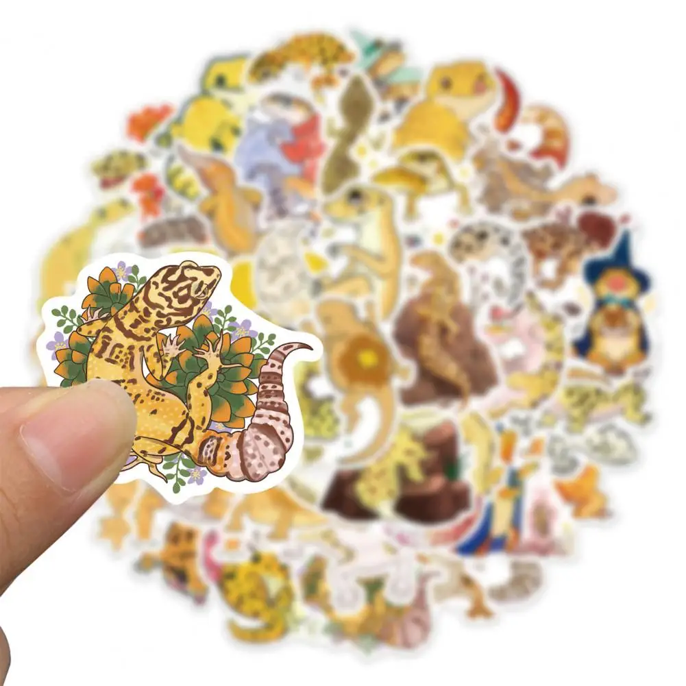 

50 шт./набор, водонепроницаемые наклейки в вечерние животных