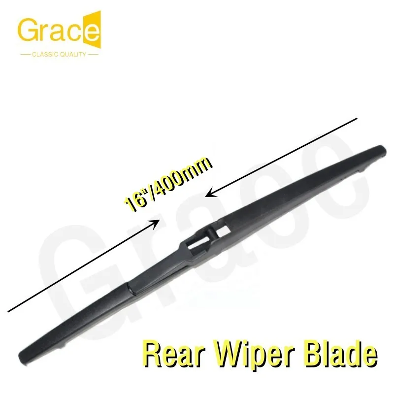

Задняя щетка стеклоочистителя для Toyota Prado J120 16 "/400 мм, лобовое стекло автомобиля, резина 2002 2003 2004 2005 2006 2007 2008 2009