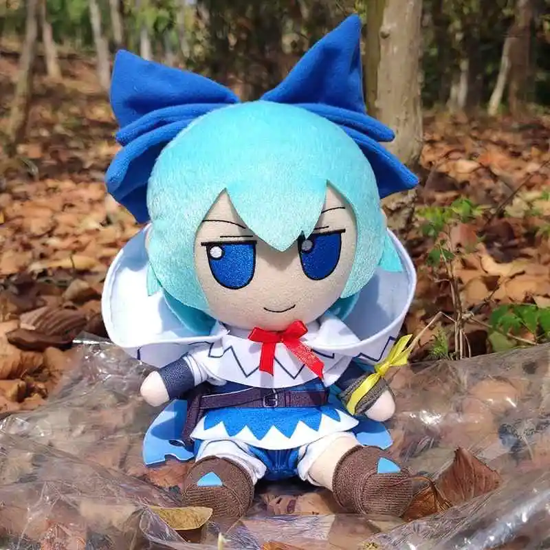 Аниме Touhou Project Cirno Hero of Ice Fairy Fumo милая подушка Kawaii плюшевая для сидения девочек