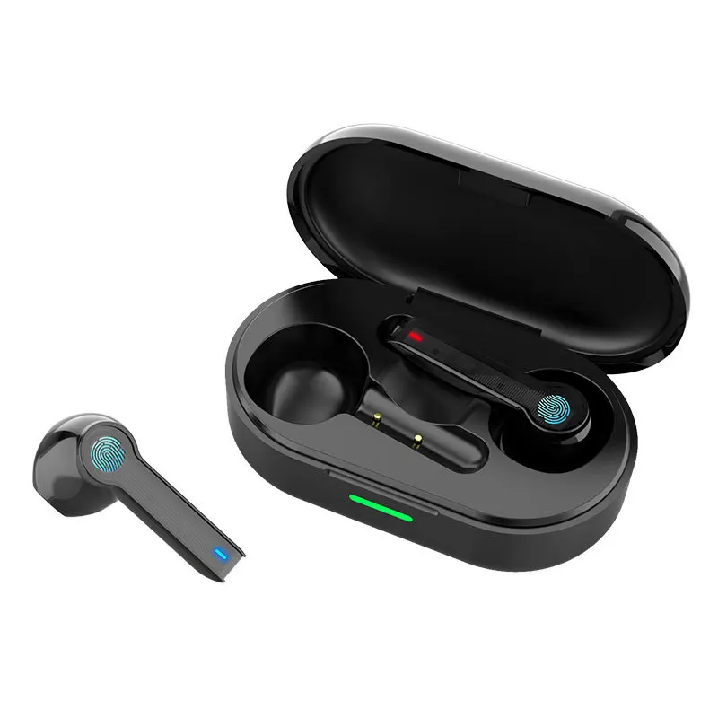 

TWS беспроводные наушники Bluetooth 5,0, умные сенсорные наушники-вкладыши, водонепроницаемые басовые наушники, встроенный микрофон, гарнитура