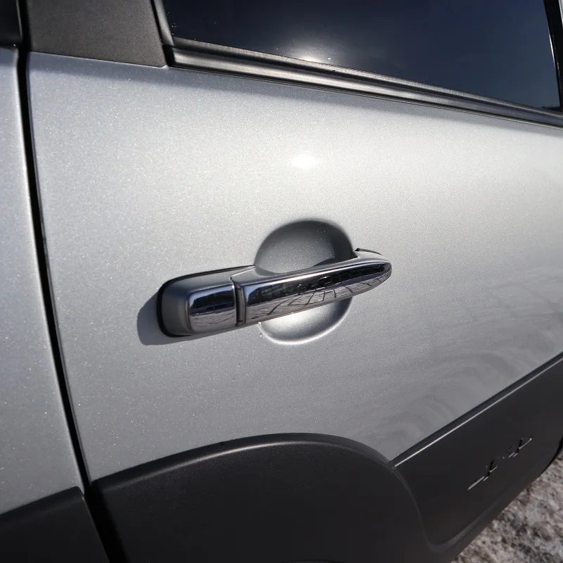 10 частей хромированные накладки на внешние ручки дверей и багажника из