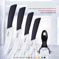 kitchen knife ceramic set 5 pieces meat cleaver fruit and vegetable knife sharp knife kitchen products hand knife