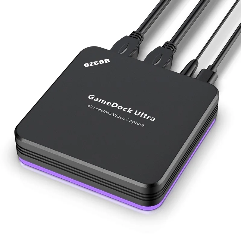 Ezcap320 игровая док-станция Ultra 4K 60 HDR USB видеозахват 4K HDMI видеозахват 4K