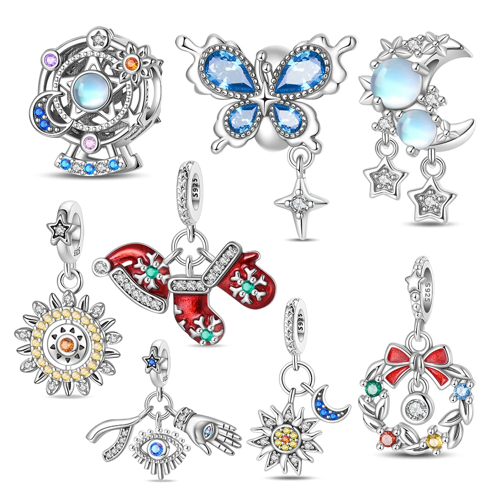 Серебряная подвеска-бабочка из 925 пробы