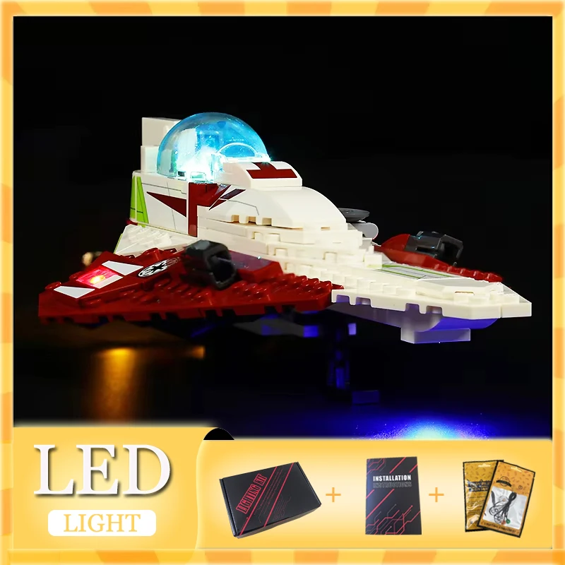 Комплект светодиодных фонарей сделай сам для LEGO 75333 набор кирпичей Звездный