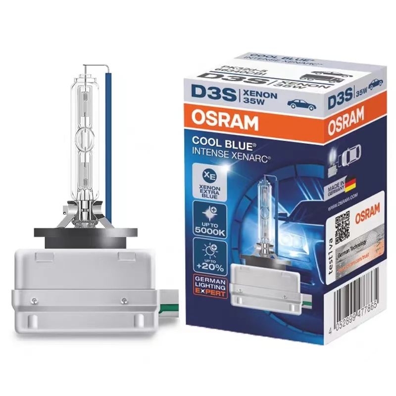 Фото Бесплатная доставка 1 шт. OSRAM D1S D2S D2R D3S D4S D4R 35 Вт 5500 Вт холодный синий интенсивный XENARC 4 года гарантии E1 DOT сделано в германии №4