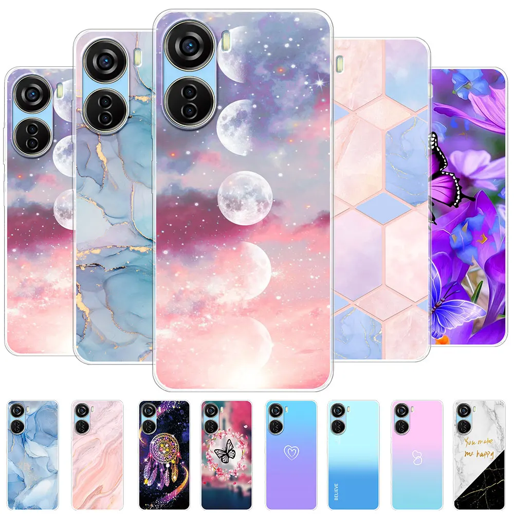 Для ZTE Libero 5G IV чехол мягкий силиконовый задний Чехол для телефона III Прозрачный Nubia