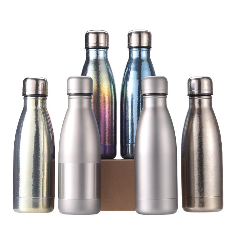 Купи Colorful Water Bottle Pure Titanium Outdoor Vacuum Thermos Bottle Thermal Water Bottle Nice Light Healthy Leakproof Insulation C за 1,739 рублей в магазине AliExpress