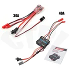 Электронный регулятор 30A 40A щеточный ESC 2KHz щеточный тормоз для 116 WPL C24 C34 MN D90 MN99S MN86S Радиоуправляемый автомобиль обновленные детали
